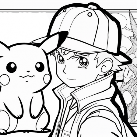 Ash a Pikachu